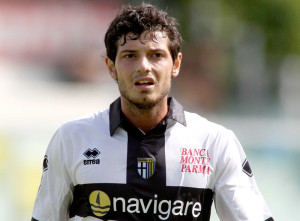 5 sept 2009: Dzemaili of Parma in action during the friendly match played between Sassuolo and Parma at Ricci stadium in Sassuolo © Alessandro Iotti/Grazia Neri
